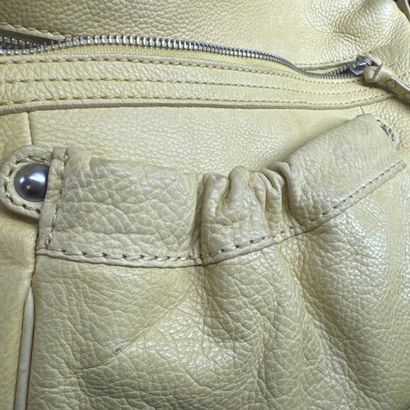 Fossil Ashley LR Top Zip Banana Yellow banana Crossbody Bag Genuine Leather - Picture 15 of 16